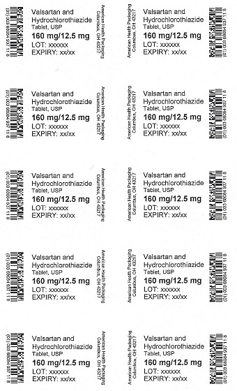 160 mg/12.5 mg Valsartan/HCTZ Tablet Blister
