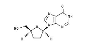 Didanosine structural formula