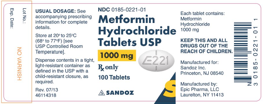 1000 mg x 100 Tablets
