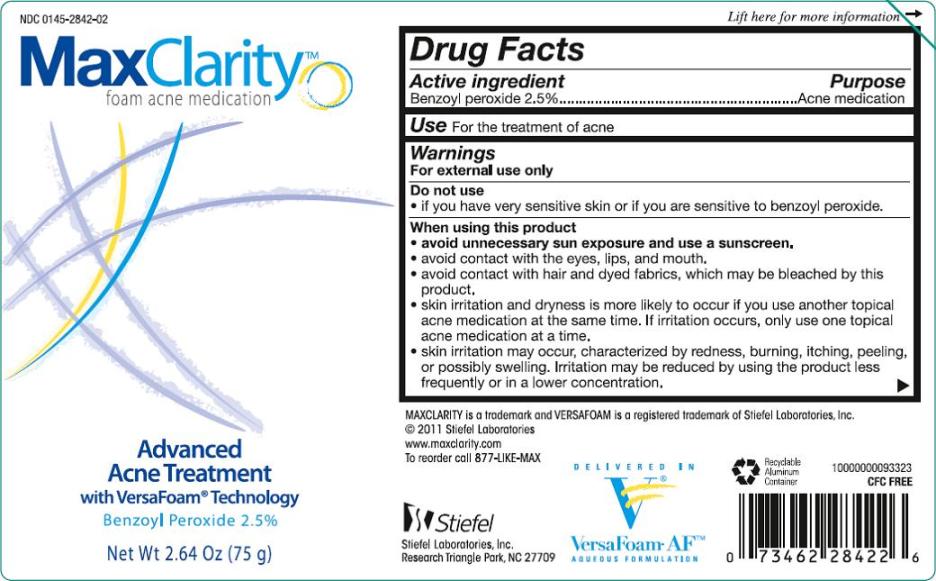 MaxClarity Advanced Acne Treatment label
