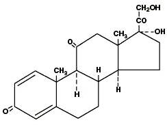 Chemcial Structure - Prednisone