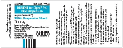 Diluent Label