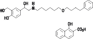 Salmeterol chemical structure