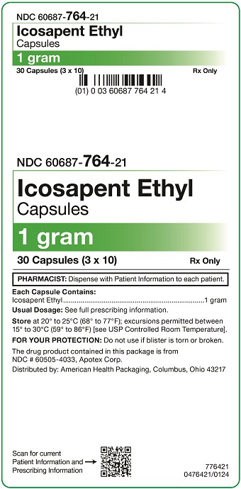 1 g Icosapent Ethyl Capsules Carton