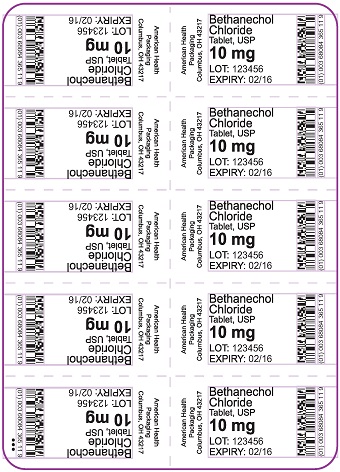 10 mg Bethanechol Chloride Tablet Blister