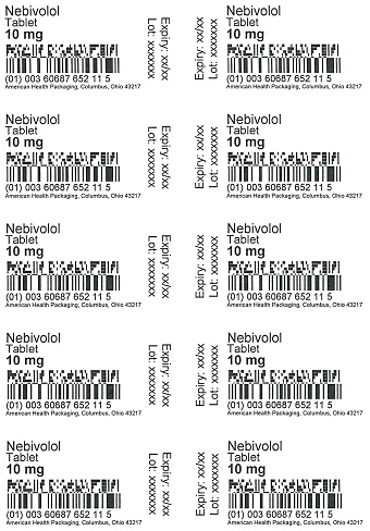 10 mg Nebivolol Tablets 30UD-Blister