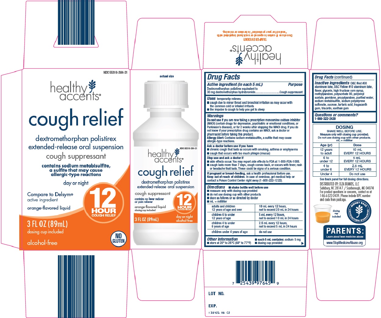 Healthy Accents Cough Relief image