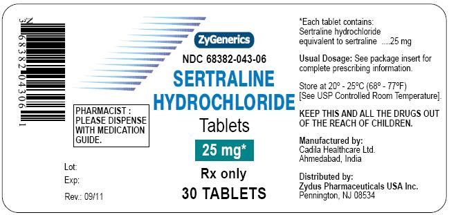 sertraline tablets 25 mg