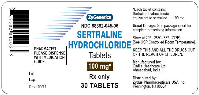 sertraline tablets 100 mg
