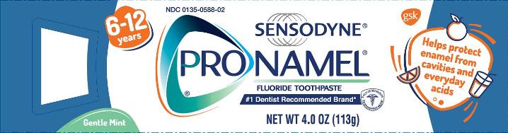 Sensodyne Pronamel 6 to 12 Years 4.0 oz (113 g) carton