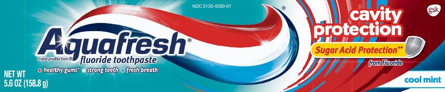 Aquafresh Cavity Protection 5.6oz (158.8g) carton