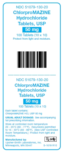 Chlorpromazine HCl 50 mg Tablets