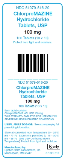 Chlorpromazine HCl 100 mg Tablets
