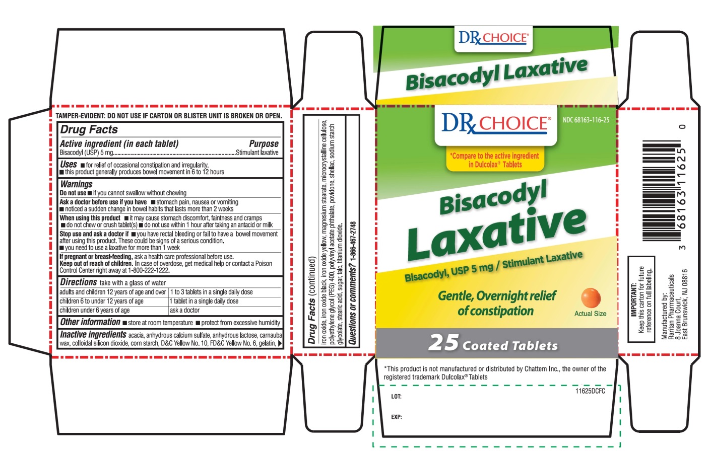 DRx Choice Bisacodyl Laxative