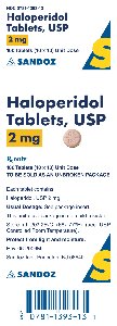 Haloperidol 2 mg Blister Pack Carton
