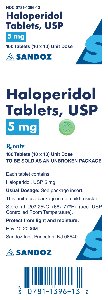 Haloperidol 5 mg Blister Pack Carton