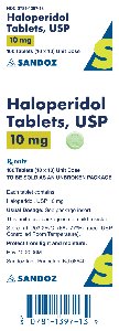 Haloperidol 10 mg Blister Pack Carton
