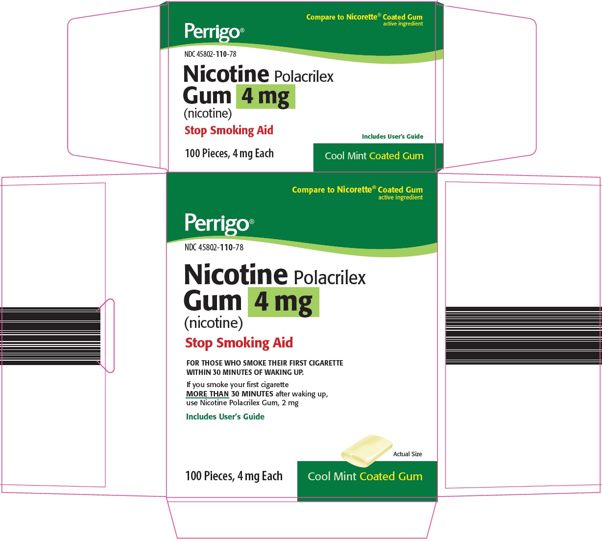 Perrigo Nicotine Gum image 1