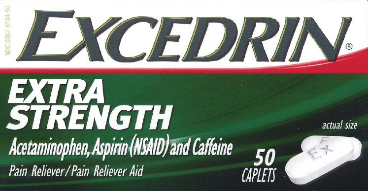Excedrin Extra Strength 50 count carton