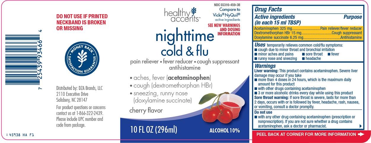 NightTime Cold & Flu Label Image 1