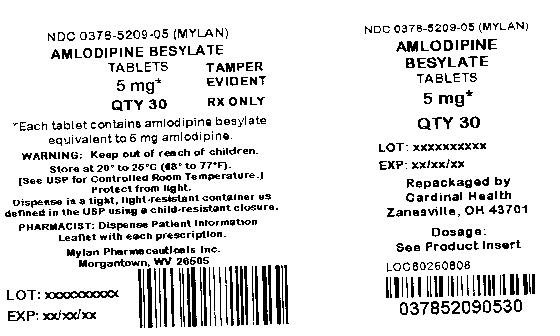 Amlodipine Carton Label 