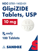 Glipizide 10 mg Label