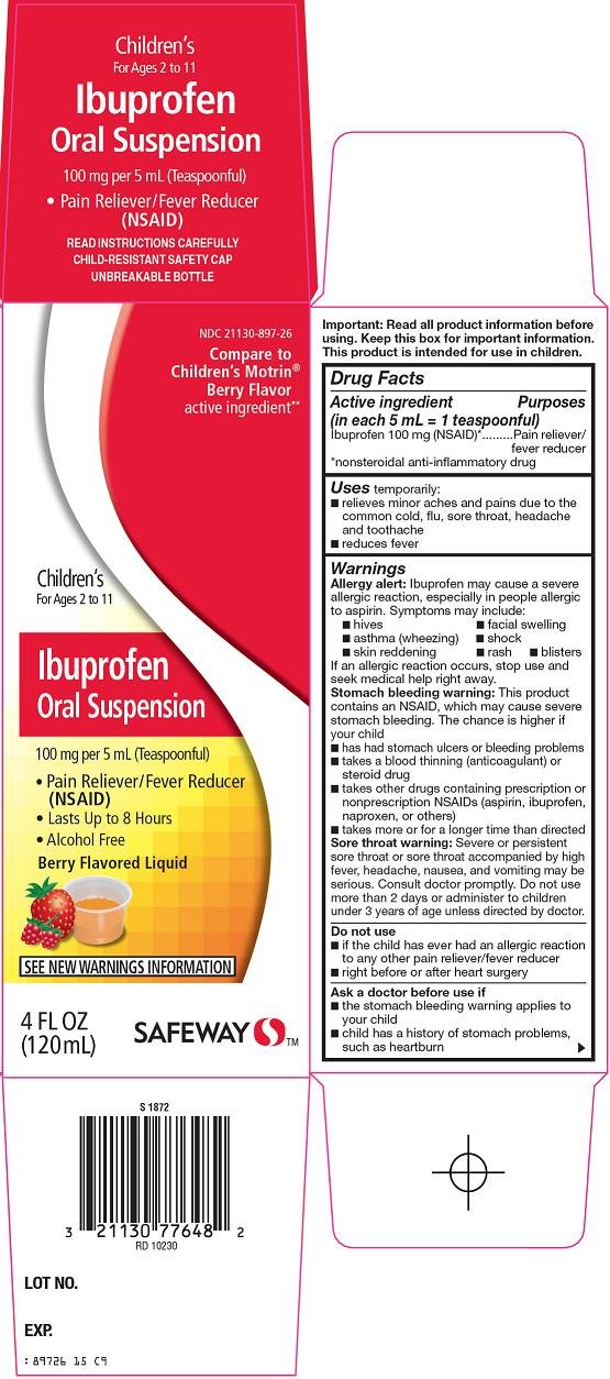 Ibuprofen Oral Suspension Carton Image 1
