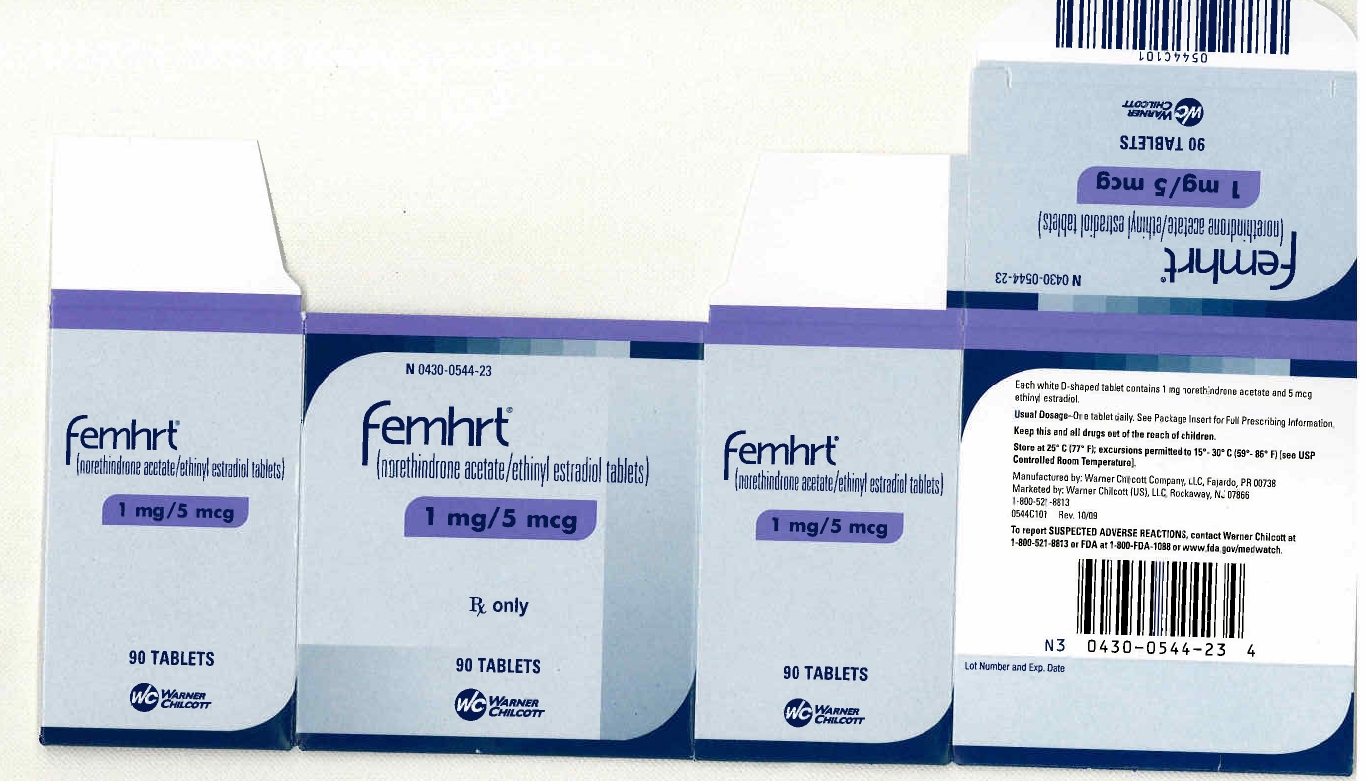 femhrt 1 mg/5 mcg label