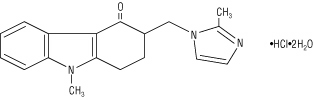 ondansetron hydrochloride dihydrate chemical structure