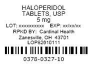 Haloperidol Label