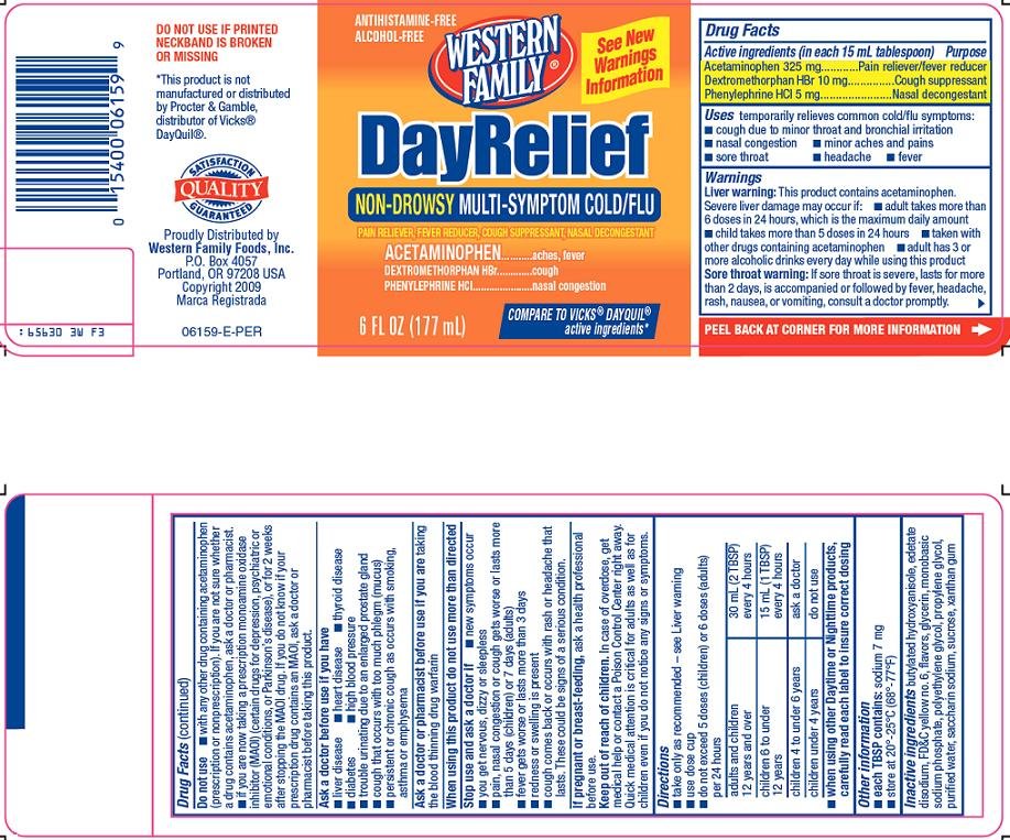 DayRelief Cold/Flu Label