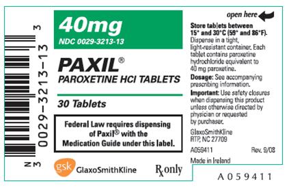 40-mg, 30-tablet bottle label