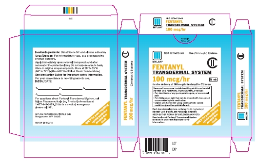 Fentanyl Transdermal System 100 mcg/hr Carton