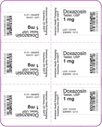 1 mg Doxazosin Tablet Bliser, 6UD