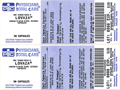 image of 2 package labels 30,90 capsules