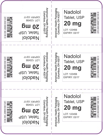 20 mg Nadolol Tablet Blister