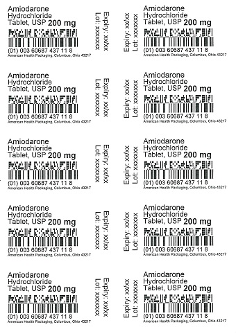 200 mg Amiodarone Hydrochloride Tablet Blister