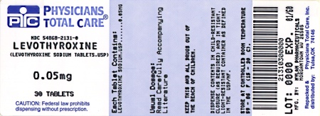 image of 50 mcg package label