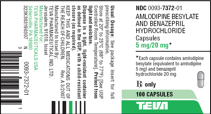 Image of 5 mg/20 mg Label