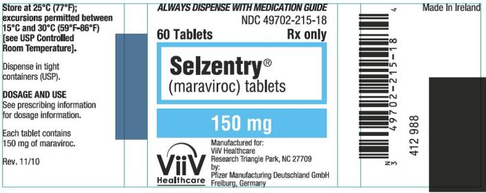 Selzentry 150-mg label