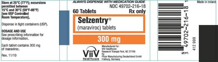 Selzentry 300-mg label