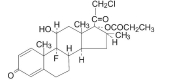 Structural Formula for Clobetasol Propionate