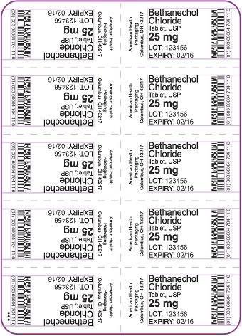 25 mg Bethanechol Chloride Tablet Blister