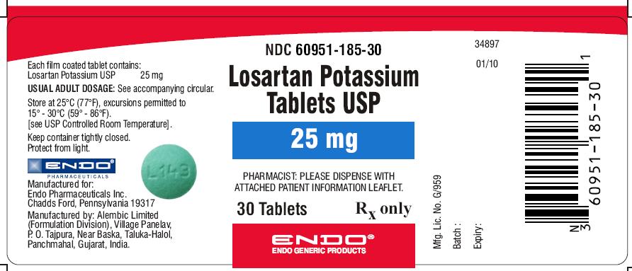 25 mg - 30 Tablets Bottle Pack
