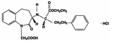 Benazepril HCl structural formula
