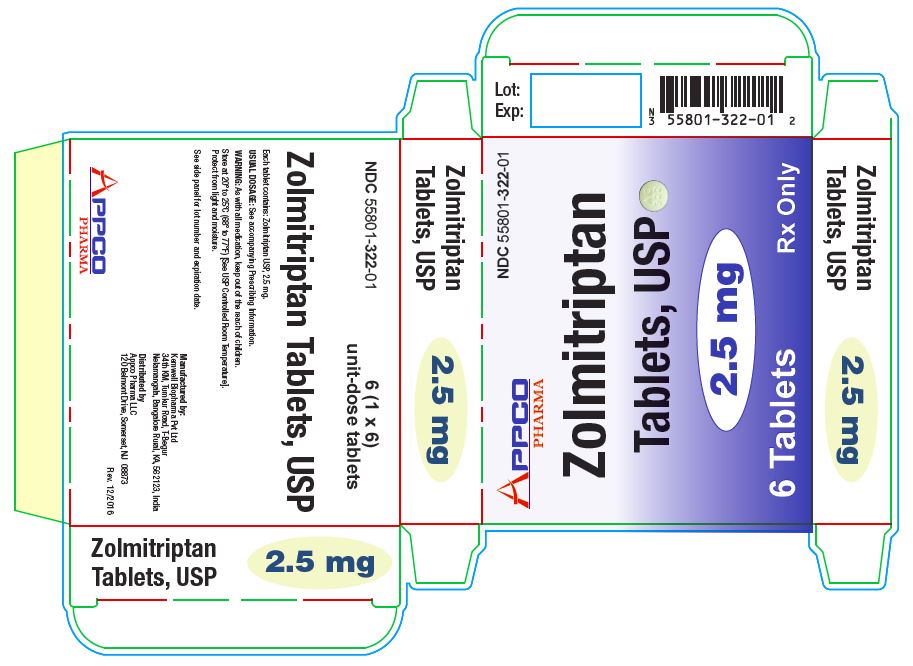 2.5 mg 6 ct Carton