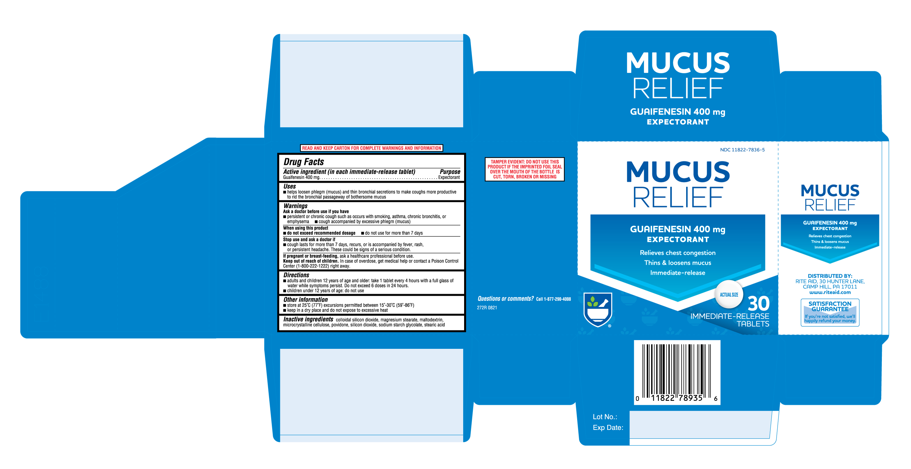 272R-Rite Aid-Mucus Relief-carton label-30s