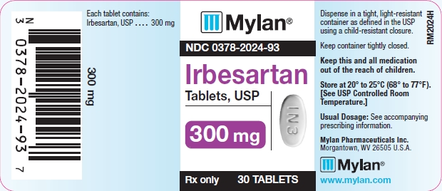 Irbesartan Tablets 300 mg