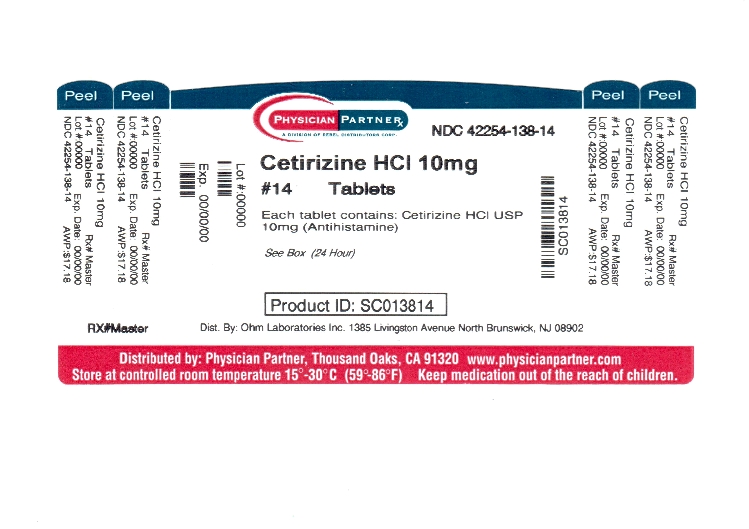 Cetirizine HCl 10mg