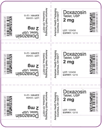 2 mg Doxazosin Tablet Blister 6UD